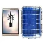 Water resistant tool case small pp clear plastic storage boxes