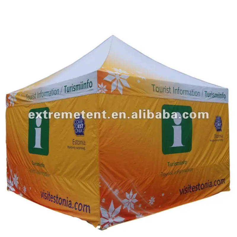 Custom printing 3X3m outdoor advertising Folding gazebo