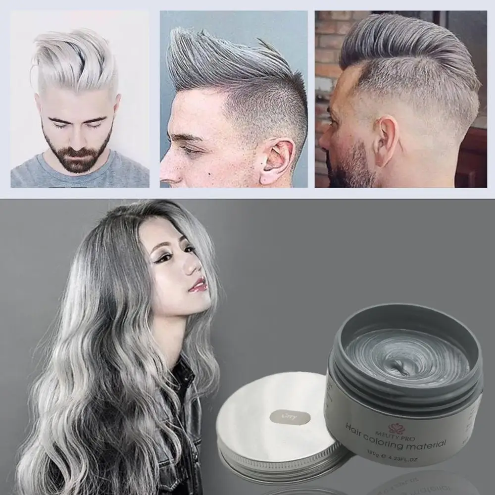 Meuty Pro 8 Colors Unisex DIY Hair Color Wax Mud Dye Cream Temporary For Hair Styling Tool Disposable Hair Color
Meuty Pro 8 Colors Unisex DIY Hair Color Wax Mud Dye Cream Temporary For Hair Styling Tool Disposable Hair Color