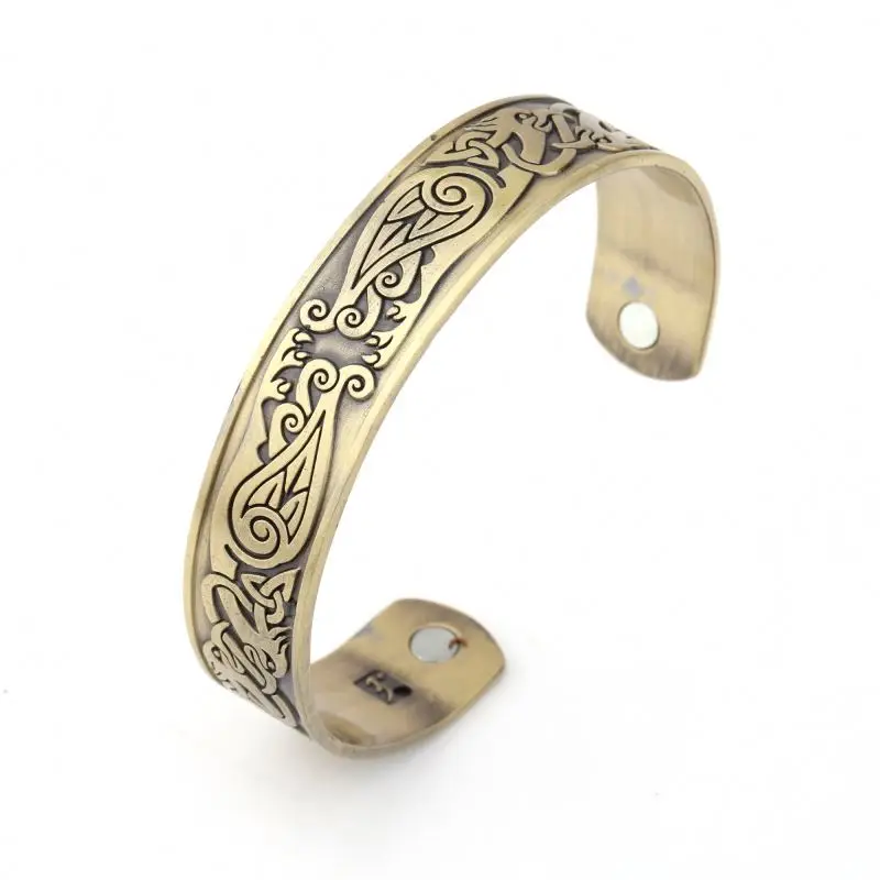 Myshap Phoenix Bird Pattern Bracelet Health Care Magnetic Adjustable Cuff Bracelets Viking Vintage Amulet Bracelet for Women Men, As picture
Myshap Phoenix Bird Pattern Bracelet Health Care Magnetic Adjustable Cuff Bracelets Viking Vintage Amulet Bracelet for Women Men, As picture