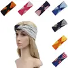 Women Colored Wide Yoga Headband Stretch Hairband Elastic Hair Bands