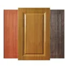 PVC film pressed MDF kitchen cabinet door wood
