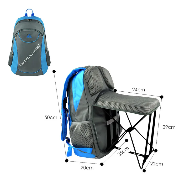 Multi-function Outdoor Fishing Back Pack Chair Sports Hiking Folding Chair Backpack, Blue,red
Multi-function Outdoor Fishing Back Pack Chair Sports Hiking Folding Chair Backpack, Blue,red