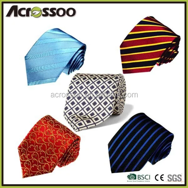 promotional gift designed 100% silk neck tie, wholesale boys