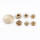 Custom design rose gold metal snap button for clothes & leather