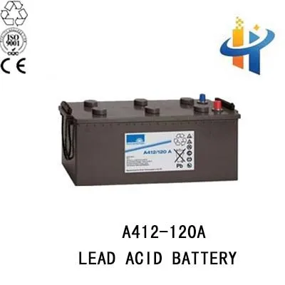 Lead acid battery in 12V , A412-120AH car battery, 120AH volta battery for ups