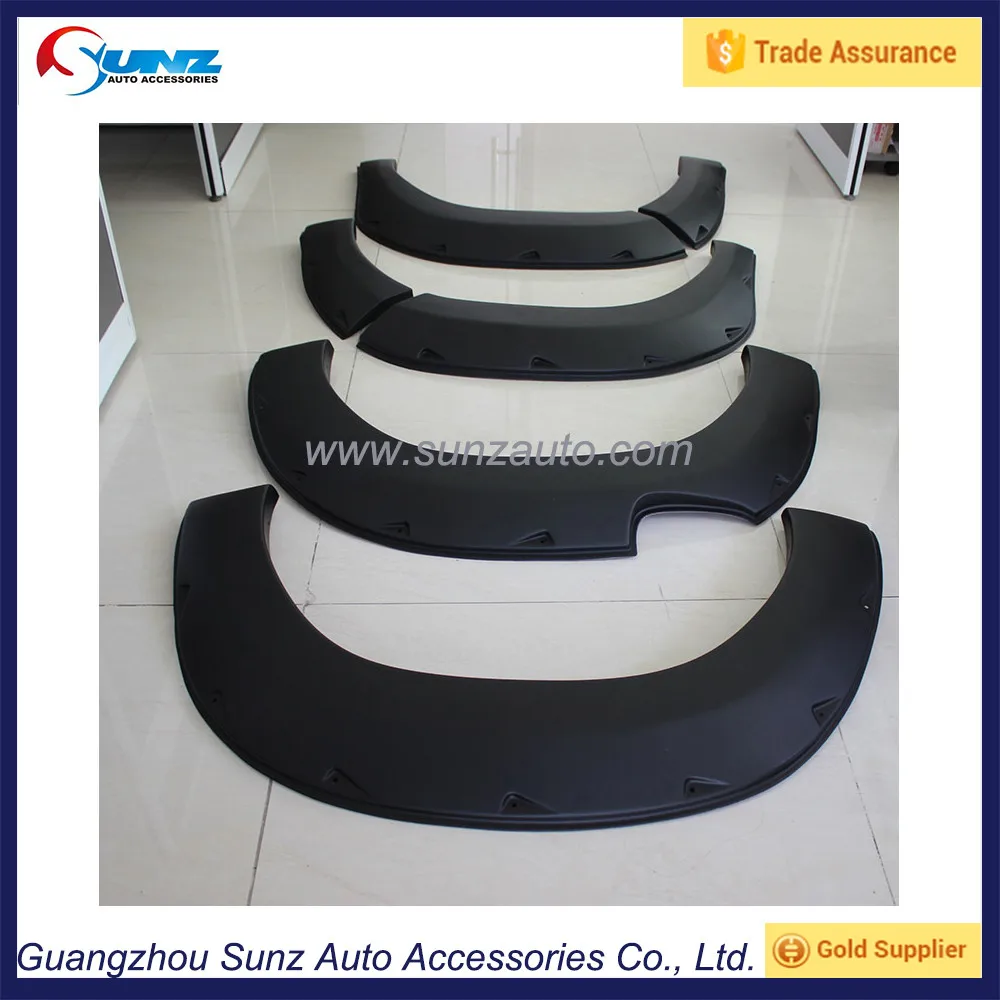 ycsunz hilux revo 2015 abs wheel arch big size fender flare