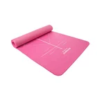 Eco friendly Extra Width Natural Rubber Pink Non-toxic nbr yoga exercise mat