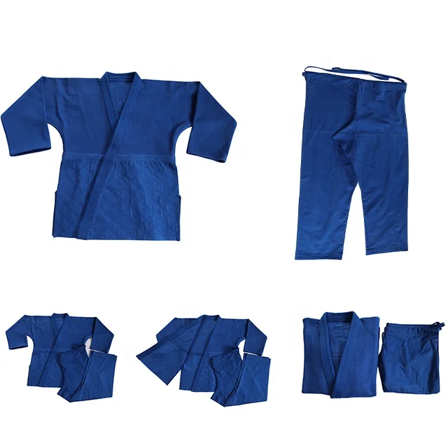 2019 IJF approved high quality 900GSM double weave fabric twill cotton judo kimono judo gi