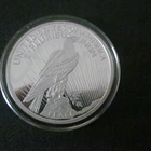 High quality 3d silver eagle custom metal stamping coins