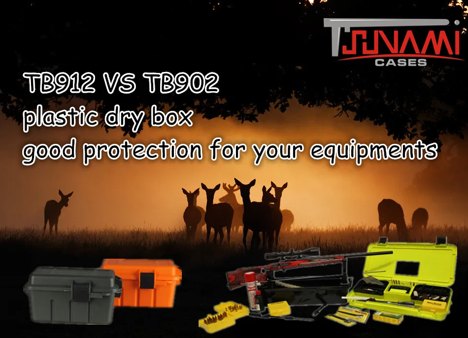 tb902 military plastic gun box carrying box