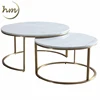 Hot sale marble round modern coffee table
