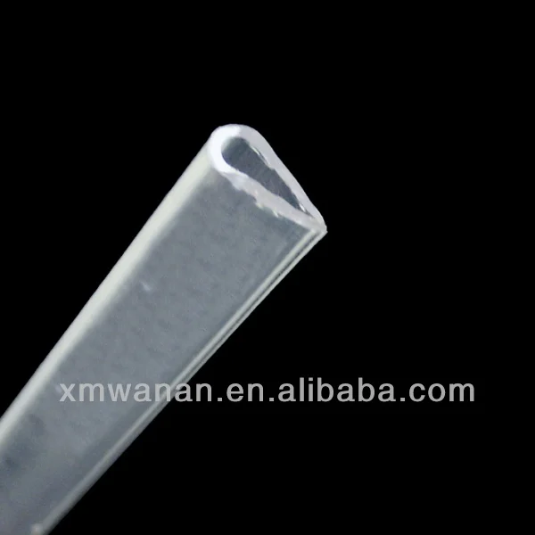 12 Mm Clear Pvc Ushaped Edge Trim Buy Ushaped Edge Trim,Plastic