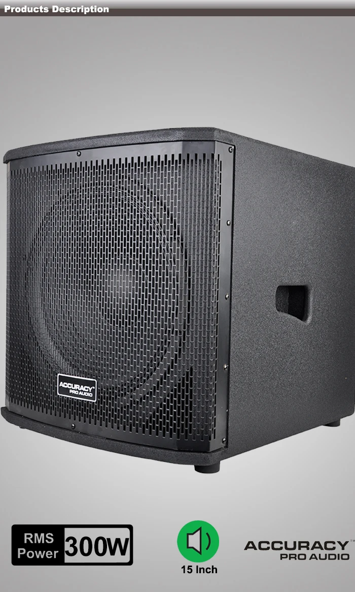 box speaker subwoofer 15