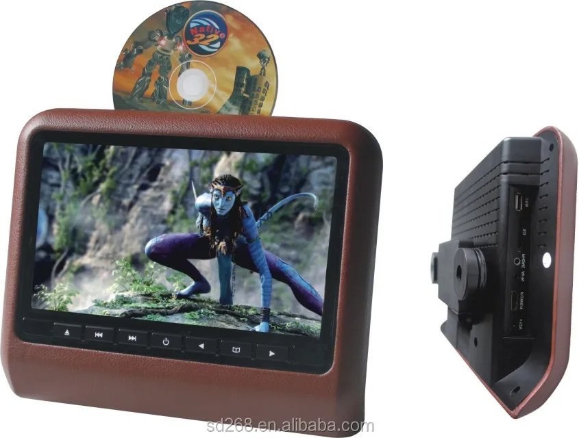 7 9inch Tft Lcd Headrest Car Monitor,Car Headrest Monitor Head Rest Car