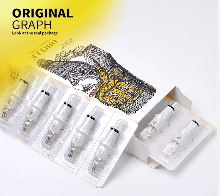 Professional Stainless Steel Disposable Cartridge Tattoo Needle For Permanent Makeup Tattoo Machine Tattoo Supplies
Professional Stainless Steel Disposable Cartridge Tattoo Needle For Permanent Makeup Tattoo Machine Tattoo Supplies