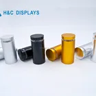 OEM aluminum/nylon anodized glass sign support standoff