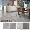 new items wholesale grey concrete porcelain tile floor 300x600mm 600x600mm