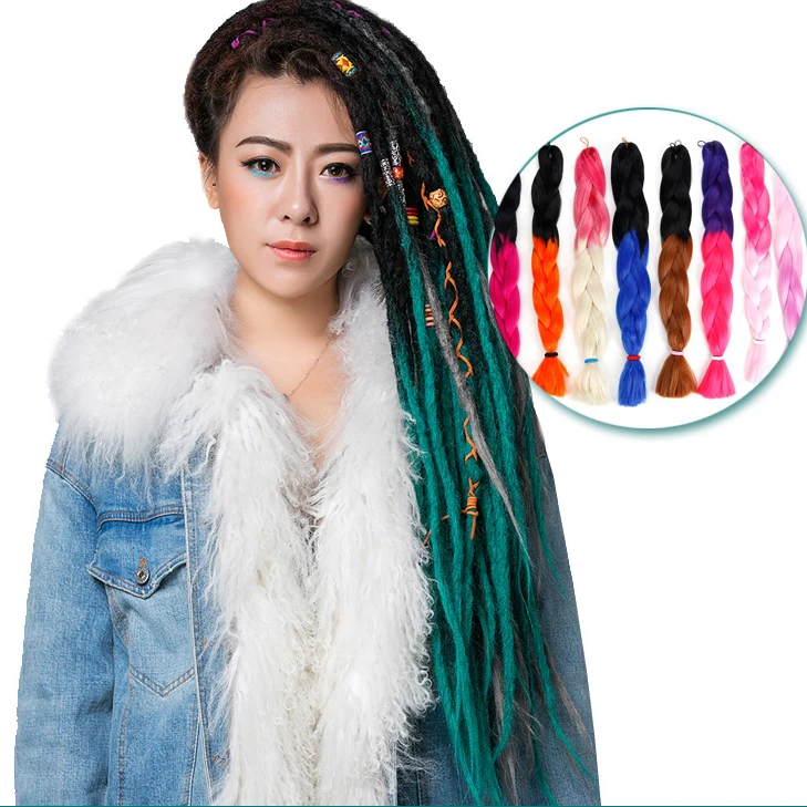 Wholesale 24 inches Synthetic Ombre Jumbo Braiding Hair Extensions With Cheaper Price
Wholesale 24 inches Synthetic Ombre Jumbo Braiding Hair Extensions With Cheaper Price