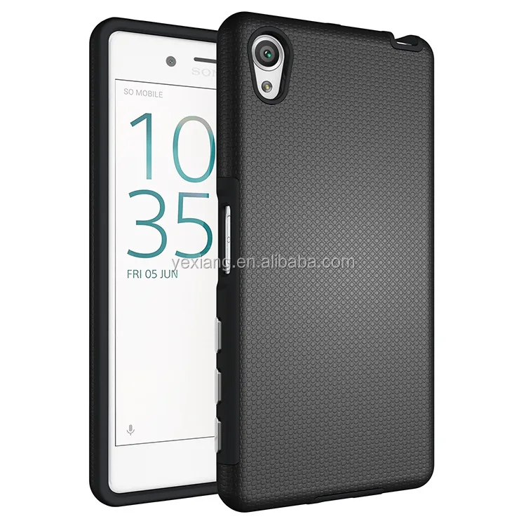 Hybrid 2 in 1 Dual Layer Rugged Shockproof Case For Sony Xperia X Cover
