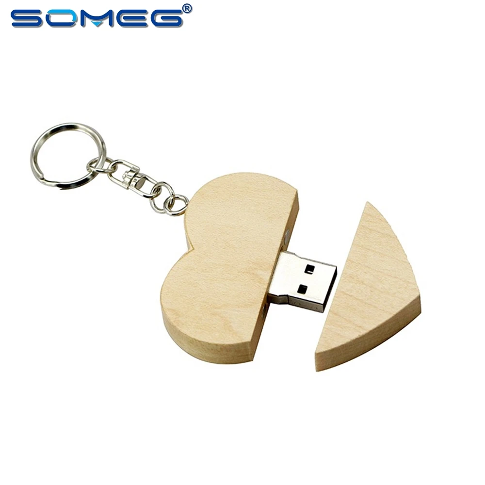 Flash Wooden Heart with Keychain USB 2.0 Memory Stick Pen Drive 4GB 8GB 16GB 32GB 64GB 128GB Company Logo Engravee
Flash Wooden Heart with Keychain USB 2.0 Memory Stick Pen Drive 4GB 8GB 16GB 32GB 64GB 128GB Company Logo Engravee