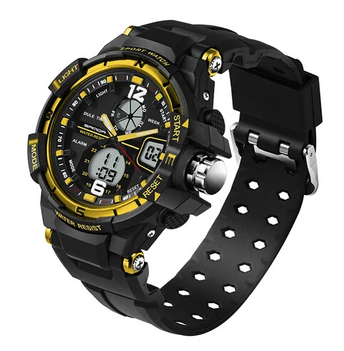 

SANDA watch 289 Sport Men Diving Camping Waterproof Clock For Mens Watches Top Brand Luxury Military relogio masculino montre