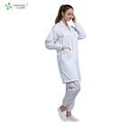 Nurse Wholesale Cleanroom Hospital Unisex Gender Doctor Nurse Uniform Dress Smock Cotton Lab Coat