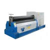 Hydraulic 3 Roller Double Pinch CNC Plate Rolling Bending Machine