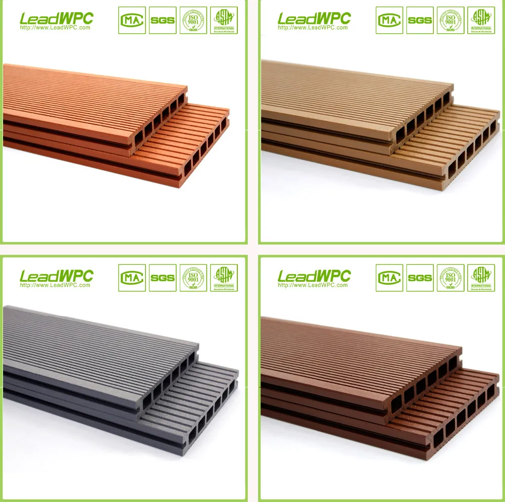Deck wpc solid decking ,wpc ,wood plastic composite, view outdoor ...