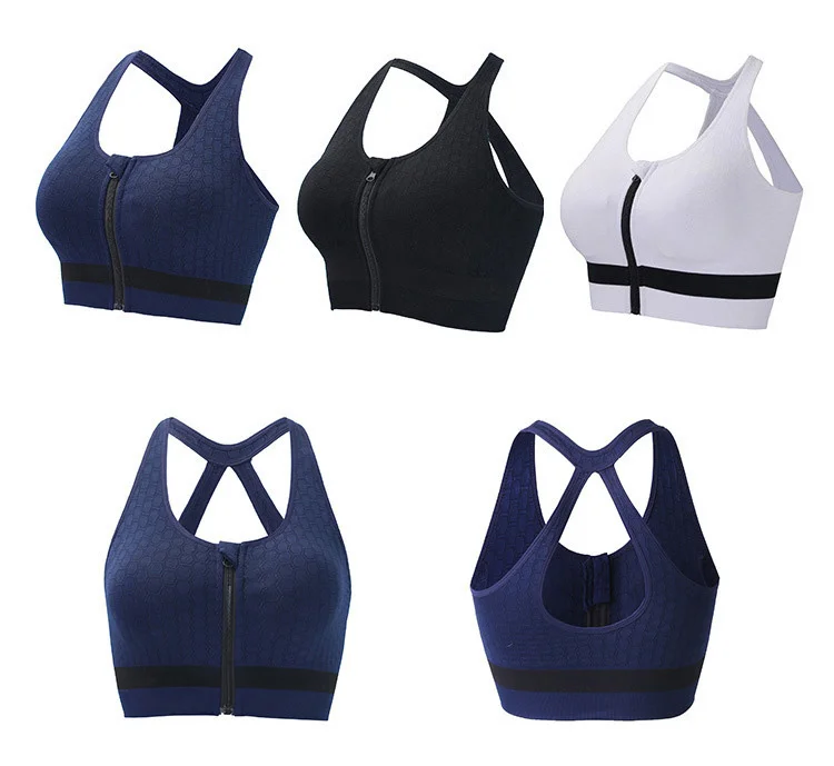 Chinese Wholesaler Running Women S Front Closure Ropa Gimnasio Padded No Bounce Sport Bra Zipper
Chinese Wholesaler Running Women S Front Closure Ropa Gimnasio Padded No Bounce Sport Bra Zipper