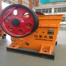 Deep cavity high efficiency jaw crusher for stone quarry plant