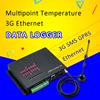 3G temperature sensor data logger Industrial equipment monitoring system with online software