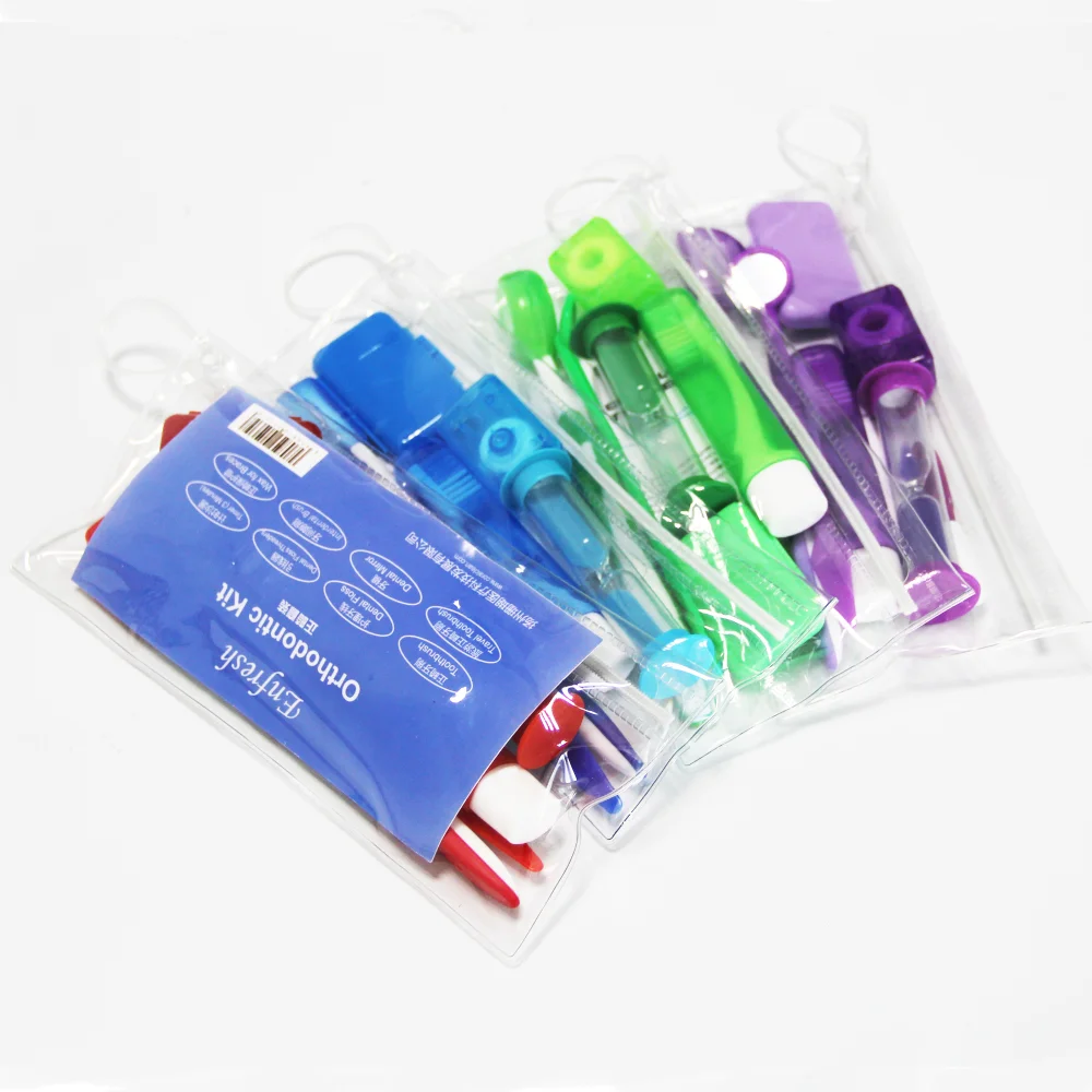 Best-selling colorized 8item pvc bag dental orthodontic kit, Red, blue, green, pirple
Best-selling colorized 8item pvc bag dental orthodontic kit, Red, blue, green, pirple