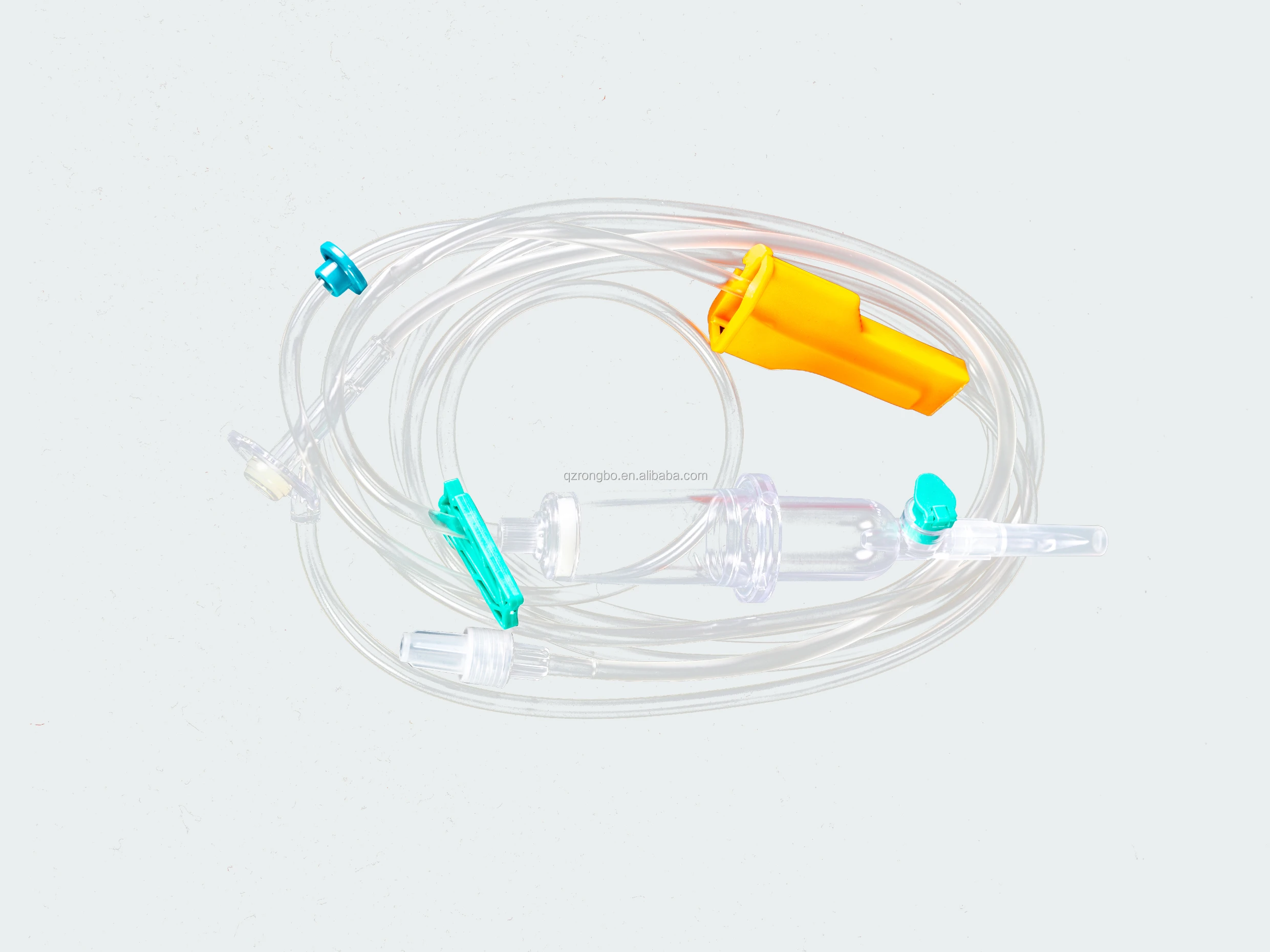 ce approved patented disposable iv infusion set with pump