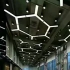 Customized rectangle modern pendant chandelier led light for home hotel