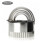 LFGB/FDA Food Grade New Design Stainless Steel Cookie Cutter Embossed
