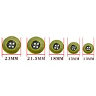 Metal Button Metalbuttons Wholesales 4 Holes Antique Copper Bronze Metal Sewing Button For Garment Clothing Decoration