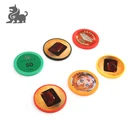 Custom Casino Chips 39mm Dia. Gambling Poker Chip Custom Cheap Gambling Tokens Casino Plastic Poker Chips Custom
