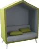 A809# Education furniture acoustic pod booth seating for kids