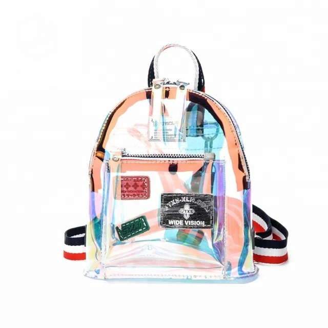 see through mini backpack