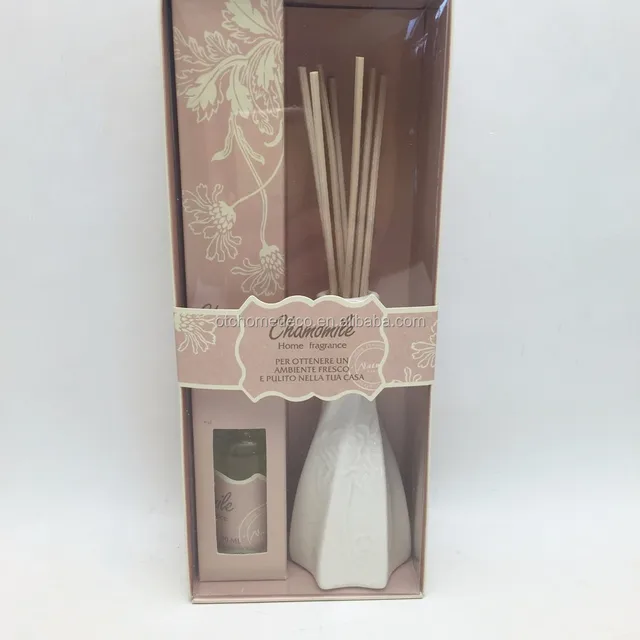 home fragrance gift sets 30ml aroma diffuser with white ceramic