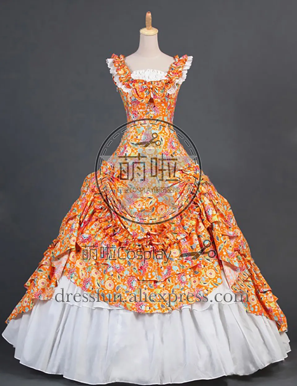 D081OrangeFloral-1