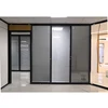 Glass partition with blinds woden partition wall high quality factory direct price wall partition modern design room divider