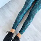 New Colors Instinct High Rise Leggings Leopard Cropped 3D Printed Yoga Pants