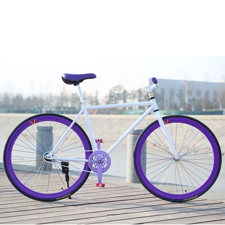 steel fixed gear bike