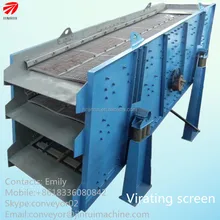 Incline style vibrating screen shaker mining machinery oscillating screens