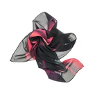 Factory direct custom logo 14mm digital printed silk scarf hijab