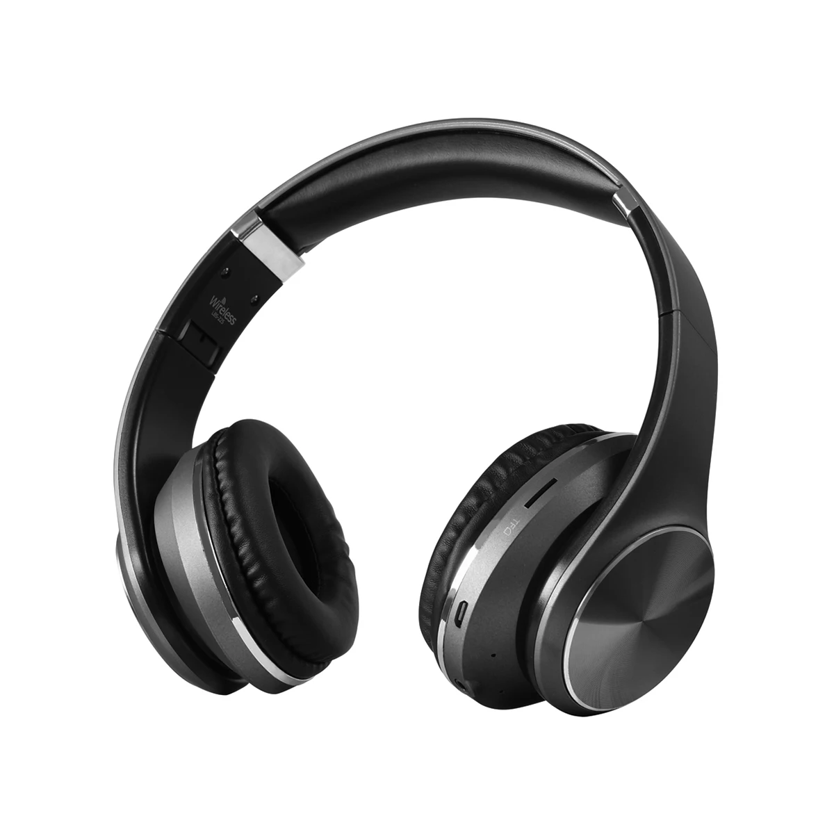 Long Play Time Hi-Fi Stereo Wireless Headset Foldable Soft Memory-Protein Earmuffs Wireless Headphones - ANKUX.COM