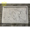 Outdoor Garden Wall Building Decor Stone Carving New Product White Marble Relief