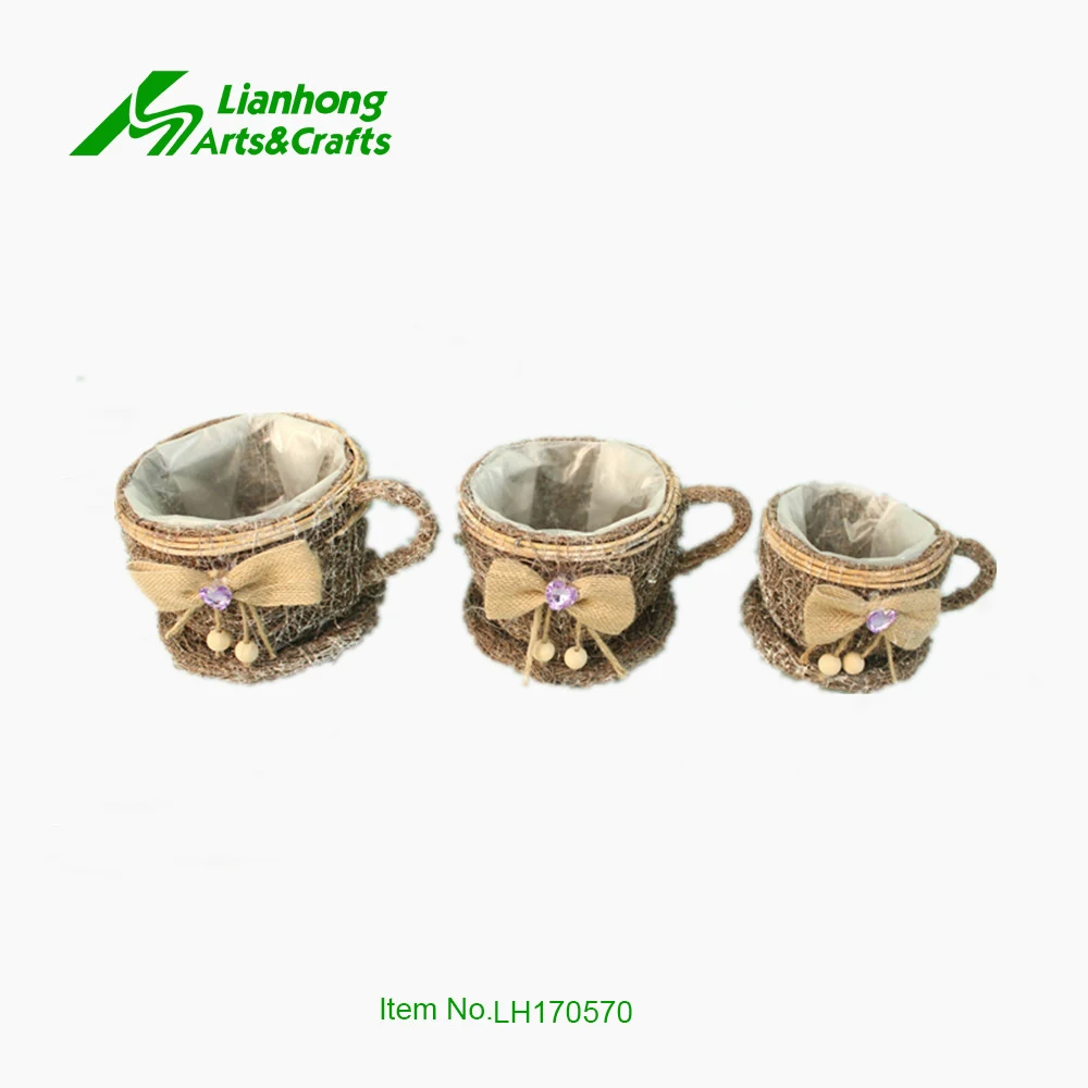 home & garden  rattan planter  wicker rattan planters flower